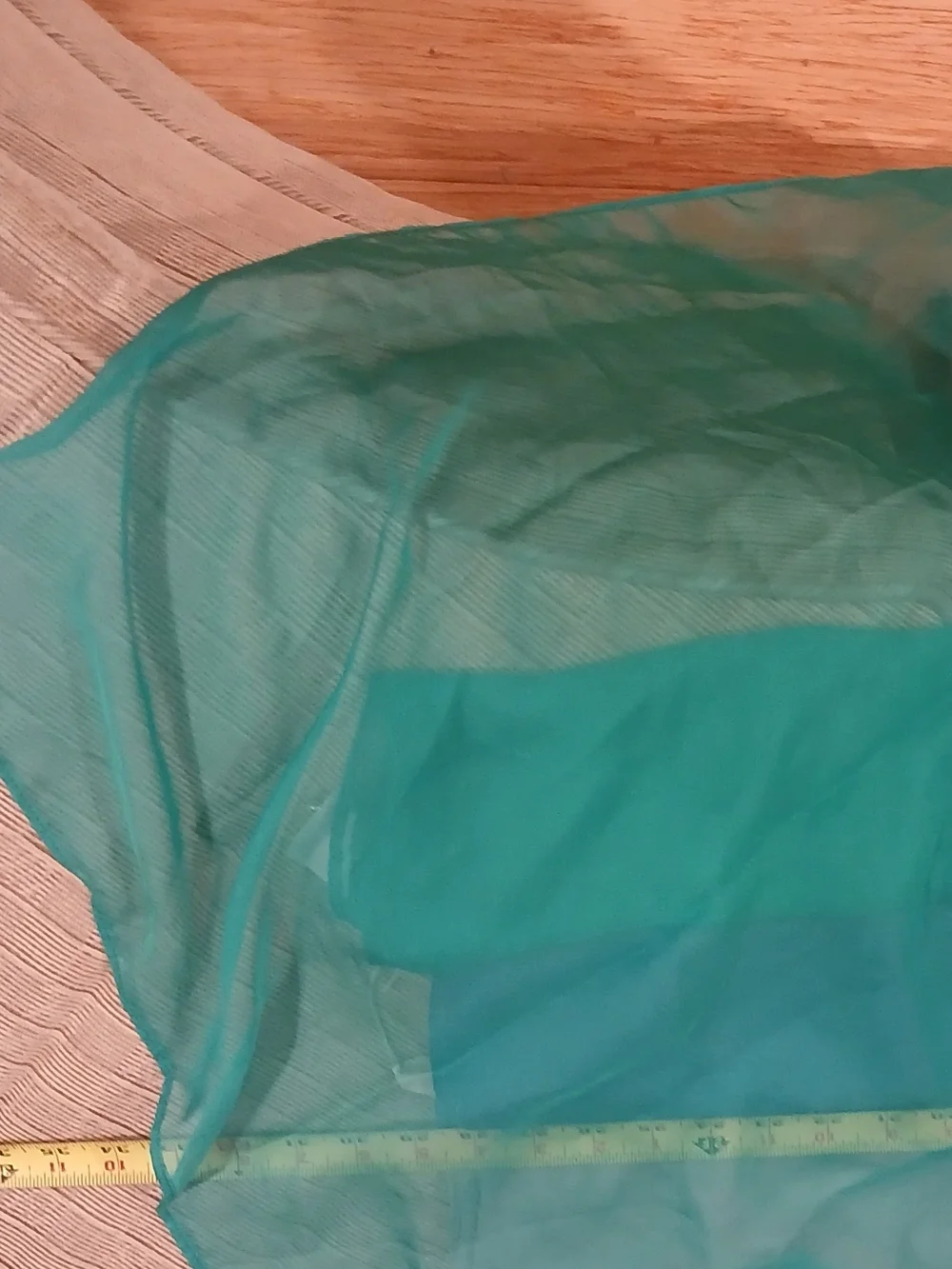 Woman's Retro Scarfs In Teal, Blue & Light Gray